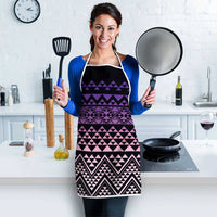 Maori Niho Taniwha Te Wheiao Apron Waiporoporo LT7 - Polynesian Pride