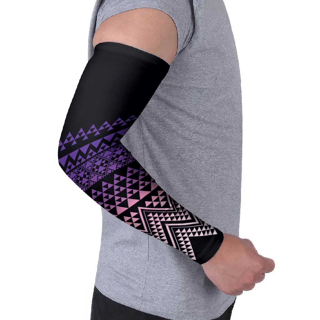 Maori Niho Taniwha Te Wheiao Arm Sleeves Waiporoporo LT7 - Polynesian Pride
