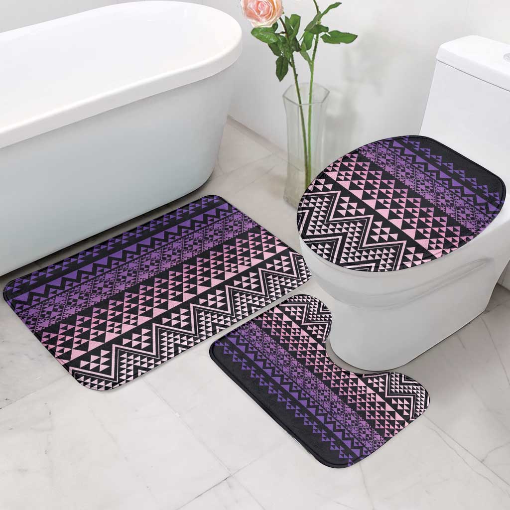 Maori Niho Taniwha Te Wheiao Bathroom Set Waiporoporo LT7 - Polynesian Pride