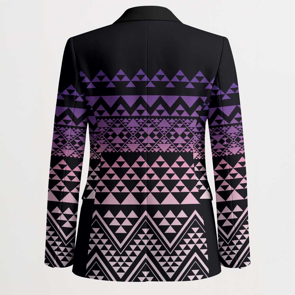 Maori Niho Taniwha Te Wheiao Blazer Waiporoporo LT7 - Polynesian Pride
