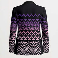 Maori Niho Taniwha Te Wheiao Blazer Waiporoporo LT7 - Polynesian Pride