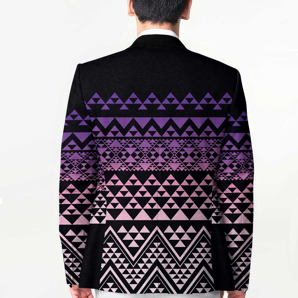 Maori Niho Taniwha Te Wheiao Blazer Waiporoporo LT7 - Polynesian Pride