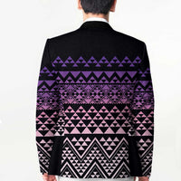 Maori Niho Taniwha Te Wheiao Blazer Waiporoporo LT7 - Polynesian Pride