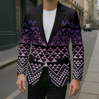 Maori Niho Taniwha Te Wheiao Blazer Waiporoporo LT7 - Polynesian Pride
