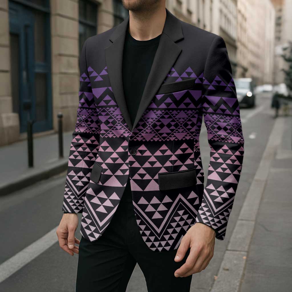 Maori Niho Taniwha Te Wheiao Blazer Waiporoporo LT7 - Polynesian Pride