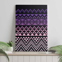 Maori Niho Taniwha Te Wheiao Canvas Wall Art Waiporoporo LT7 - Polynesian Pride