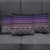 Maori Niho Taniwha Te Wheiao Pillow Cover Waiporoporo LT7 - Polynesian Pride