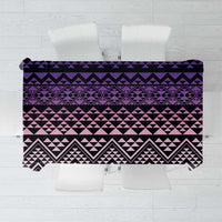 Maori Niho Taniwha Te Wheiao Tablecloth Waiporoporo LT7 Purple - Polynesian Pride