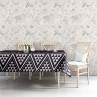 Maori Niho Taniwha Te Wheiao Tablecloth Waiporoporo LT7 - Polynesian Pride