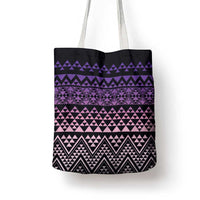 Maori Niho Taniwha Te Wheiao Tote Bag Waiporoporo LT7 - Polynesian Pride