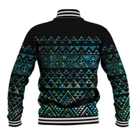 Maori Niho Taniwha Te Wheiao Baseball Jacket Paua Shell LT7 - Polynesian Pride