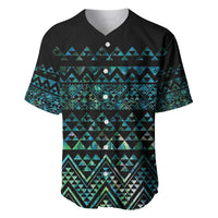 Maori Niho Taniwha Te Wheiao Baseball Jersey Paua Shell LT7 Colorful - Polynesian Pride