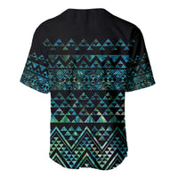 Maori Niho Taniwha Te Wheiao Baseball Jersey Paua Shell LT7 - Polynesian Pride