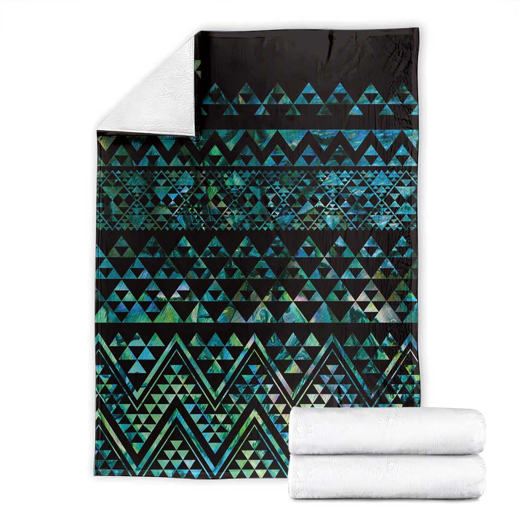 Maori Niho Taniwha Te Wheiao Blanket Paua Shell LT7 - Polynesian Pride