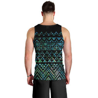Maori Niho Taniwha Te Wheiao Men Tank Top Paua Shell LT7 - Polynesian Pride