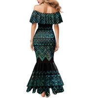 Maori Niho Taniwha Te Wheiao Mermaid Dress Paua Shell LT7 - Polynesian Pride