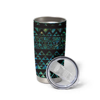 Maori Niho Taniwha Te Wheiao Tumbler Cup Paua Shell LT7 - Polynesian Pride