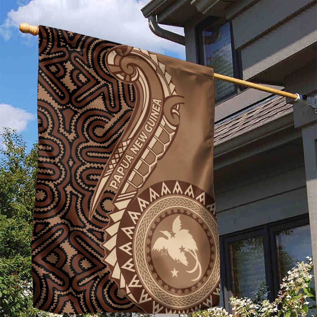 Papua New Guinea Oro Tapa Motif Garden Flag Classic LT7 - Polynesian Pride