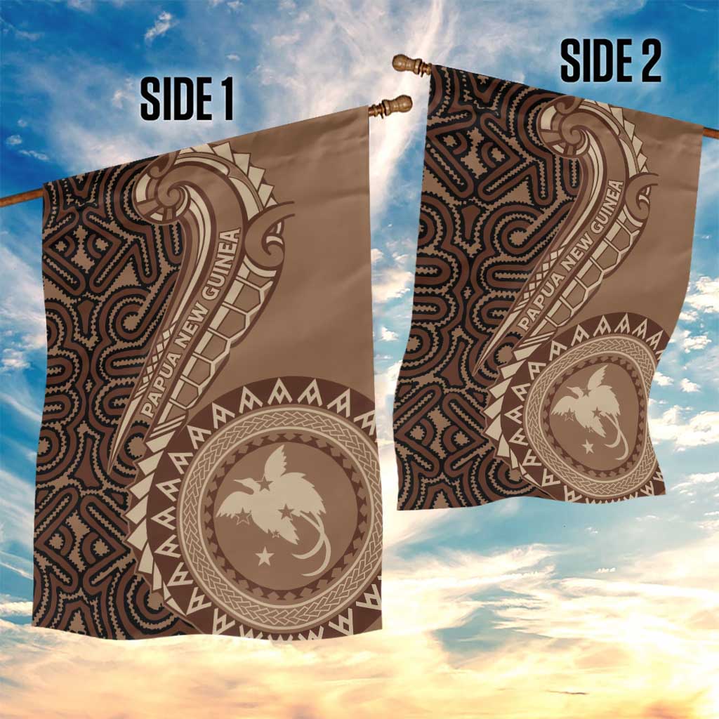 Papua New Guinea Oro Tapa Motif Garden Flag Classic LT7 - Polynesian Pride