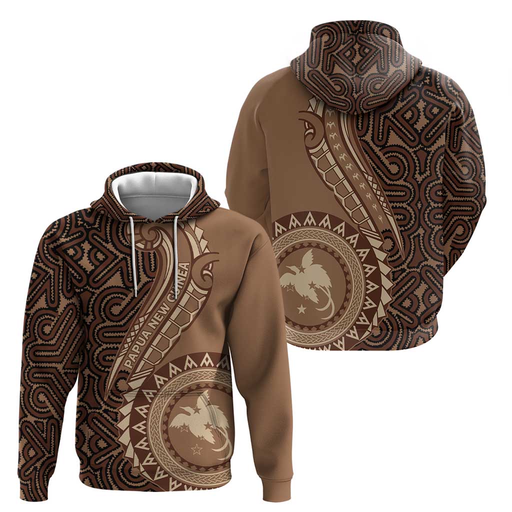 Papua New Guinea Oro Tapa Motif Hoodie Classic LT7 - Polynesian Pride