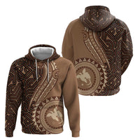 Papua New Guinea Oro Tapa Motif Hoodie Classic LT7 - Polynesian Pride