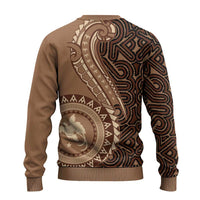 Papua New Guinea Oro Tapa Motif Ugly Christmas Sweater Classic LT7 - Polynesian Pride
