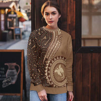 Papua New Guinea Oro Tapa Motif Ugly Christmas Sweater Classic LT7 - Polynesian Pride