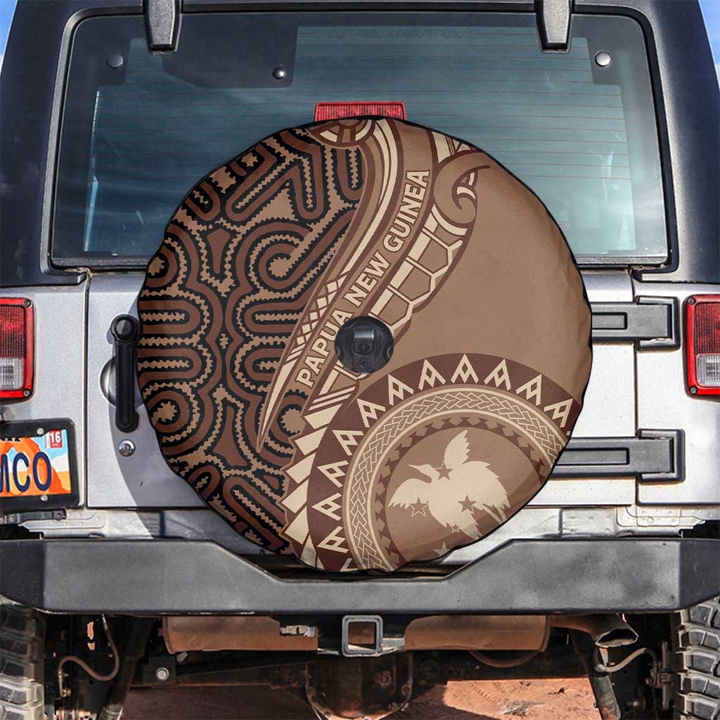 Papua New Guinea Oro Tapa Motif Spare Tire Cover Classic