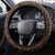 Papua New Guinea Oro Tapa Motif Steering Wheel Cover Classic