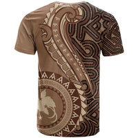 Papua New Guinea Oro Tapa Motif T Shirt Classic LT7 - Polynesian Pride