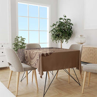 Papua New Guinea Oro Tapa Motif Tablecloth Classic LT7 - Polynesian Pride
