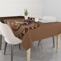 Papua New Guinea Oro Tapa Motif Tablecloth Classic LT7 - Polynesian Pride