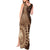 Papua New Guinea Oro Tapa Motif Tank Maxi Dress Classic