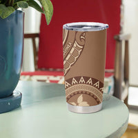 Papua New Guinea Oro Tapa Motif Tumbler Cup Classic LT7 - Polynesian Pride