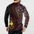 Papua New Guinea Oro Tapa Motif Button Sweatshirt Special