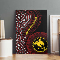 Papua New Guinea Oro Tapa Motif Canvas Wall Art Special LT7 - Polynesian Pride