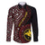 Papua New Guinea Oro Tapa Motif Family Matching Off Shoulder Short Dress and Hawaiian Shirt Special