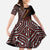 Papua New Guinea Oro Tapa Motif Family Matching Short Sleeve Bodycon Dress and Hawaiian Shirt Special