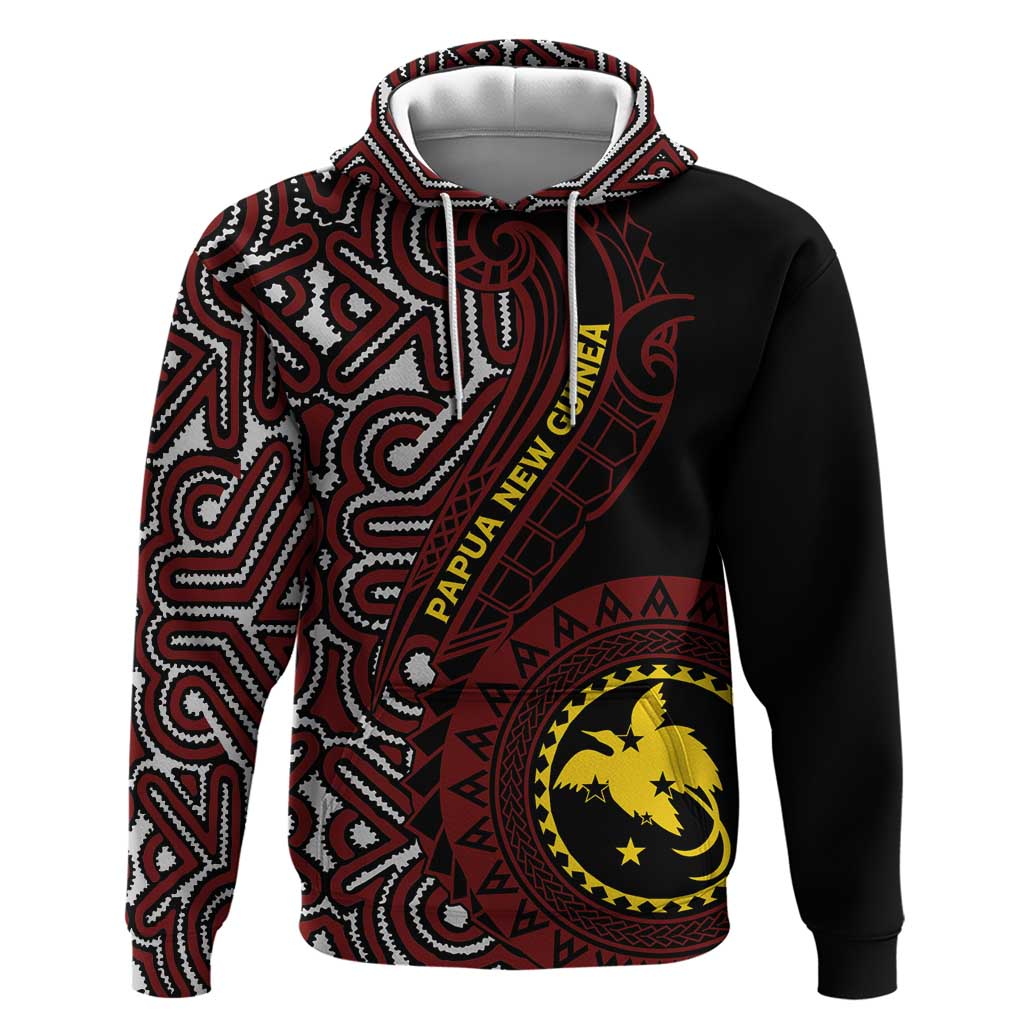 Papua New Guinea Oro Tapa Motif Hoodie Special