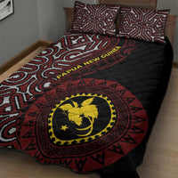 Papua New Guinea Oro Tapa Motif Quilt Bed Set Special LT7 - Polynesian Pride