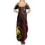 Papua New Guinea Oro Tapa Motif Summer Maxi Dress Special