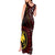 Papua New Guinea Oro Tapa Motif Tank Maxi Dress Special