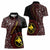 Papua New Guinea Oro Tapa Motif Women Polo Shirt Special