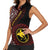 Papua New Guinea Oro Tapa Motif Women Sleeveless Polo Shirt Special