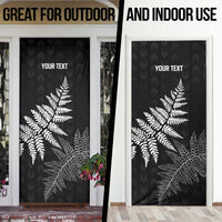 New Zealand Lawn Bowls Personalized Door Cover Wrap-Around Silver Fern LT7 - Polynesian Pride