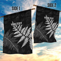 New Zealand Lawn Bowls Personalized Garden Flag Wrap-Around Silver Fern LT7 - Polynesian Pride