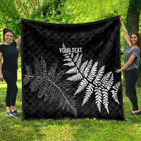 New Zealand Lawn Bowls Personalized Quilt Wrap-Around Silver Fern LT7 - Polynesian Pride