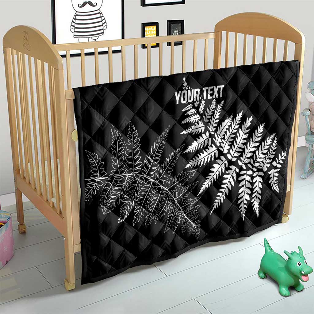 New Zealand Lawn Bowls Personalized Quilt Wrap-Around Silver Fern LT7 - Polynesian Pride