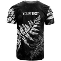 New Zealand Lawn Bowls Personalized T Shirt Wrap-Around Silver Fern LT7 - Polynesian Pride