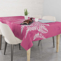 New Zealand Lawn Bowls Breast Cancer Personalized Tablecloth Wrap-Around Silver Fern LT7 - Polynesian Pride